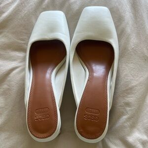 ASOS White Kitten Heels